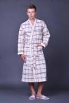 Халат вафельный мужской "Дуэт 1"