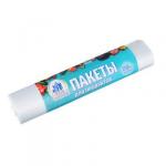 Пакеты для хранения продуктов, 250  шт., 24х28  см (2 л), полиэтилен, 6мкм