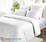 Комплект постельного белья Страйп-сатин 1х1, 3х3 отбеленный КПБ-01С-1