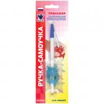 Тренажер для обучения правильной технике письма Уник-Ум "Ручка-Самоучка", для левшей, блистер, АС-1728