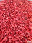 Щепа декоративная красная