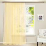 Штора вуаль 150*260 см шампань