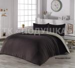 Комплект трикотажного постельного белья с простыней на резинке