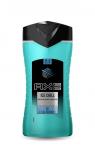 *СПЕЦЦЕНА AXE Ice Chill гель для душа и шампунь, 250  мл.