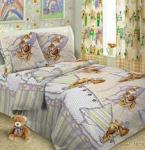 Ткань поплин Пёс на подушке