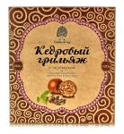 Конфеты Грильяж кедровый с черемухой в шоколадной глазури 120 г