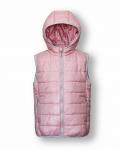 Жилет  для девочки дошкольного-школьного возраста, утепленный