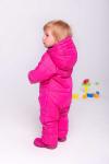 Комбинезон  для девочки ясельного возраста, утепленный