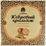 Конфеты Грильяж кедровый с облепихой в шоколадной глазури 120 г