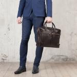 Деловая сумка Lakestone Jacob Brown