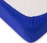 Трикотажная простыня на резинке (синяя)