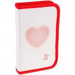 Пенал 1 отделение, 190*110 ArtSpace Сердца, ламинация, конгрев, блестки, 30П25_ПК3_40431