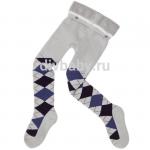 Колготки махровые ясельные Клетка