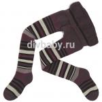 Колготки махровые детские для мальчика Полоса
