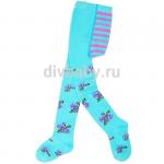 Колготки детские для девочки Цветочные