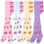 Колготки детские для девочки Цветочные