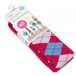 Колготки махровые детские Клетка