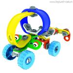 Bebelot Basic конструктор 6 в 1 "Строительная и лунная техника"