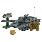 Mioshi Army Танк р/у "Стрельбы: MM1А2" (36 см, стрельба и/к, повор. башня, мишень, мина, свет/звук, аккум., камуф., 27 МГц)