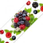 Лента цветная лесные ягоды