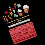 Молд силиконовый капкейки