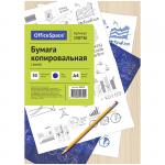 Бумага копировальная OfficeSpace, А4, 50л., синяя, CP_340/ 158736