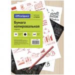 Бумага копировальная OfficeSpace, А4, 50л., черная, CP_341/175034