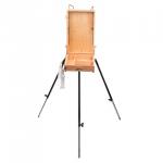 Этюдник BRAUBERG ART CLASSIC, бук, 40х25х7,5см, высота холста 70см, ножки метал 90см, ремень,190655