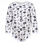 Боди детское интерлок белый 21-703 Совенок Я