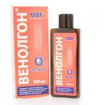 911 растирка венолгон 150 мл