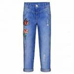 Брюки джинсовые для девочки  4181 LIGAS