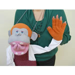 Логопедическая ростовая кукла "Обезьянка"