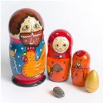 Матрёшка "Курочка Ряба"