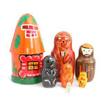 Матрёшка "Заюшкина избушка"