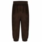 Брюки для мальчика велюр без следа серый-коричневый В 515-4 ГАМ