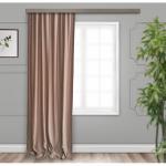 Штора портьерная "Матовый" блэкаут коричневый 190*275*1 шт.