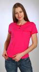 Футболка женская розовая м110м