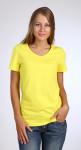 Футболка женская желтая м115ж