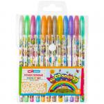 Набор гелевых ручек ArtSpace Совята, 12 цв., 1,0 мм, металлик, ПВХ чехол, 263292