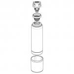 Термобутылка Sigg H&C (1 литр), белая