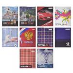 ClipStudio Тетрадь общая 48 л. в клетку, блок №2, обложка 120 г/м2, скрепка, 10 дизайнов GC