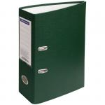 Папка-регистратор OfficeSpace,  70мм, бумвинил, зеленая, 270163