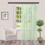 Тюль Органза с тиснением 300Х260 лент фисташка