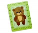 Пазл в рамке "Медвежонок" 3 эл (14,5*10,5 см) (Мин.отгрузка от 10 шт)