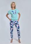 Комплект с брюками "ДИАНА-1" (ментол №7)