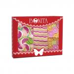 Подарочный набор из 3х полотенец Bonita, Сахарный арбуз