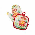 Набор рукавица + прихватка Bonita, Калинка