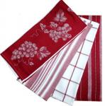 Набор полотенец Bonita 4шт 50*75 виноград,красный