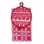 Подарочный набор из полотенца и прихватки Bonita, Новогоднее чудо