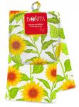 Кухонный набор из полотенца и прихватки Bonita, Солнечные подсолнухи